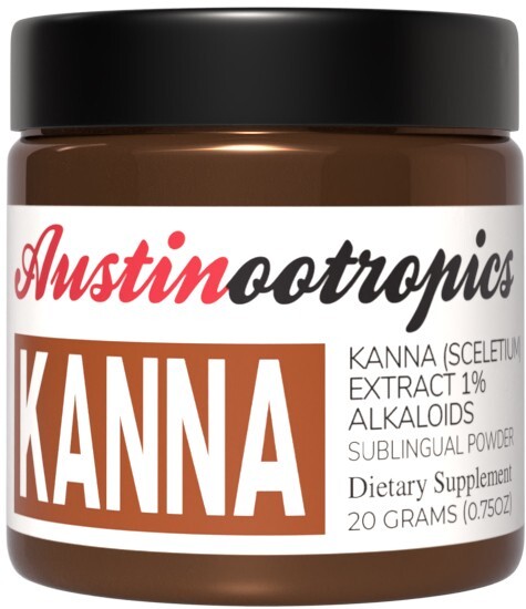 South African Kanna (Sceletium) Extract | 1%+ Alkaloids – Powder, 20 grams