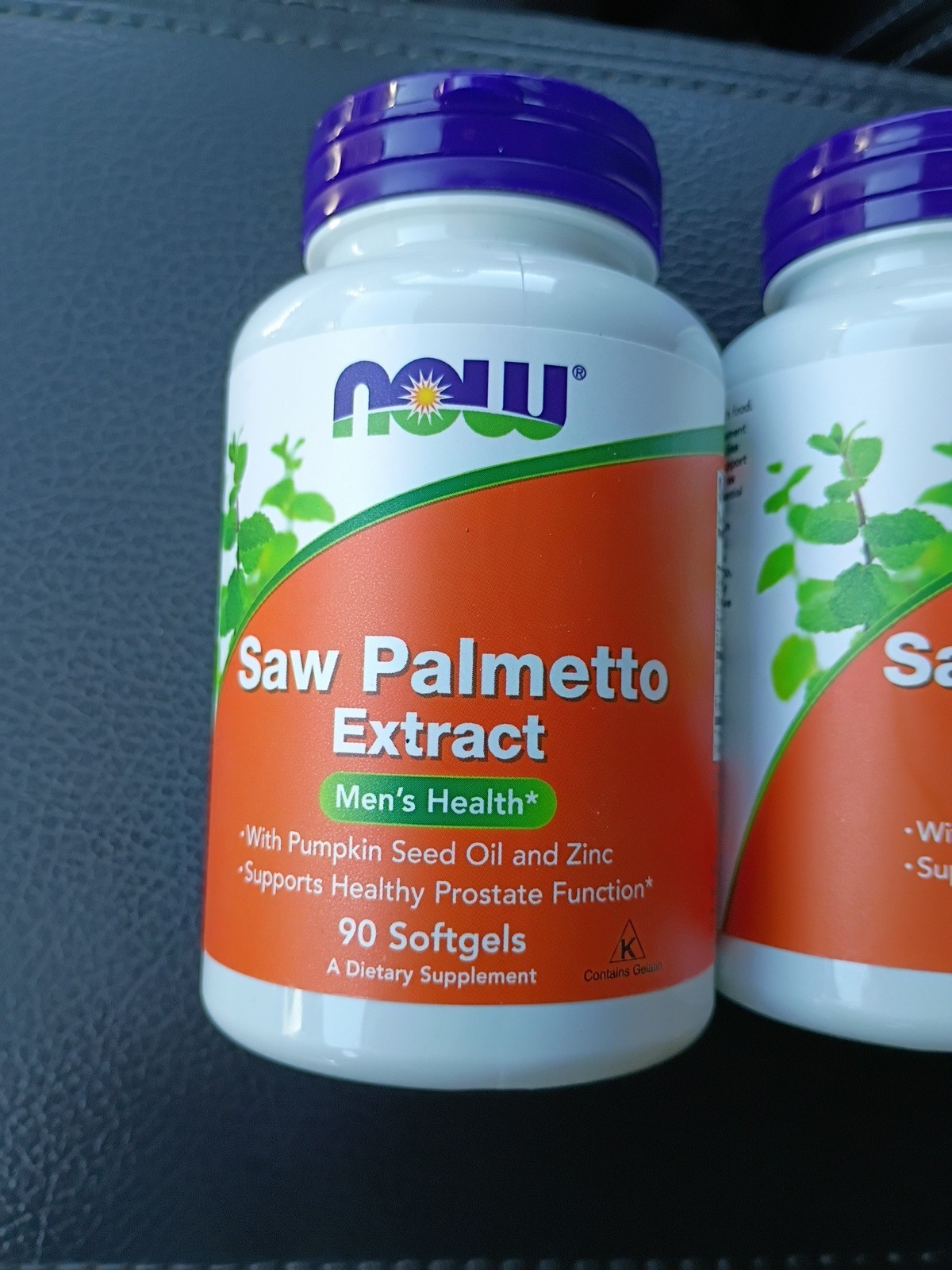 Lot Of 2 NOW Saw Palmetto Extract ~ 90 Softgels Per Bottle ~ Expire 6/2026