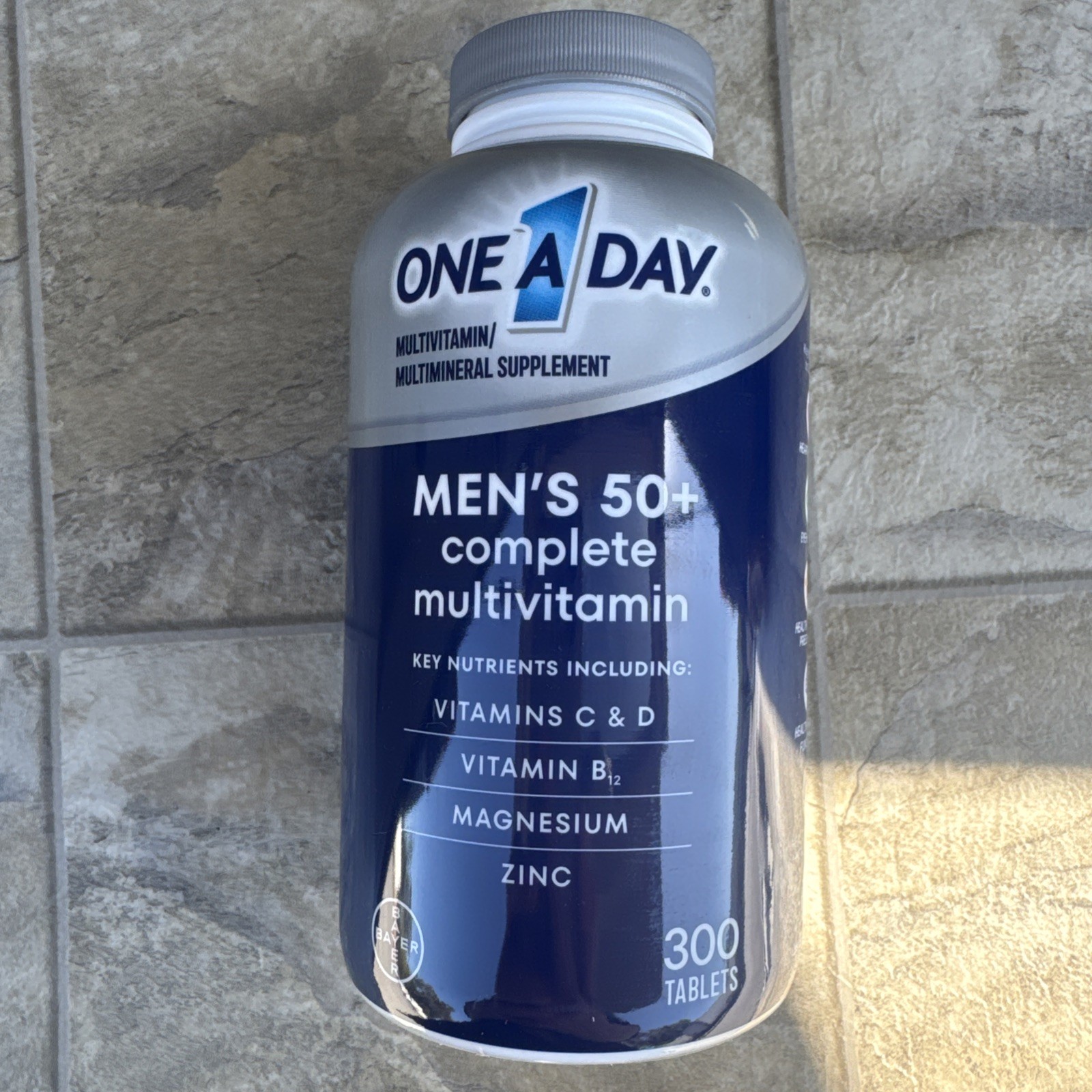 One A Day Men’s 50+ Healthy Advantage Multivitamin, Tablet, 300 Count