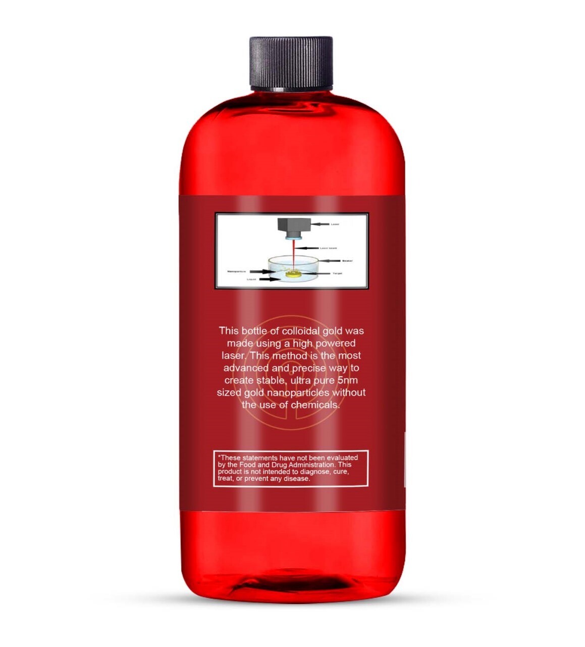 Colloidal Gold 500PPM – Laser Made