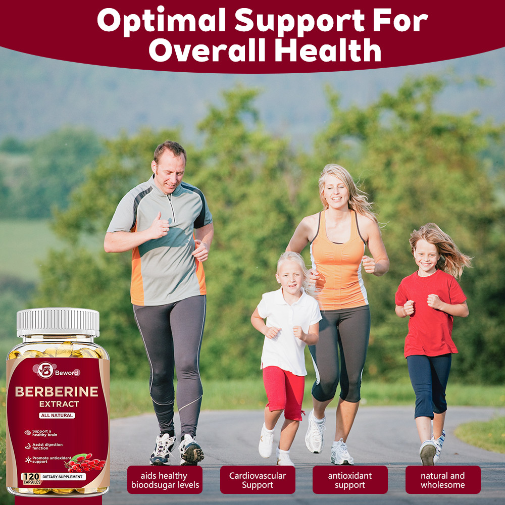 Berberine HCL 1200mg Ceylon Cinnamon Antioxidant Supplement 120 Capsules