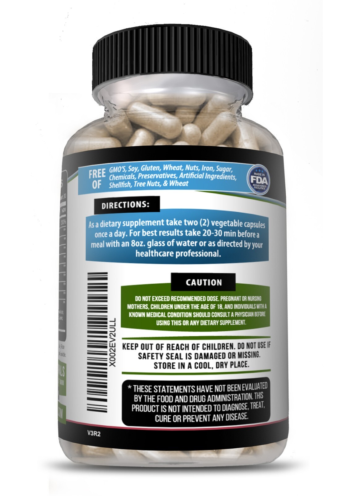 (2 Pack) Liver Support 60Ct, Cleanse, Detox & Repair Formula 22 Herbs MilkThist