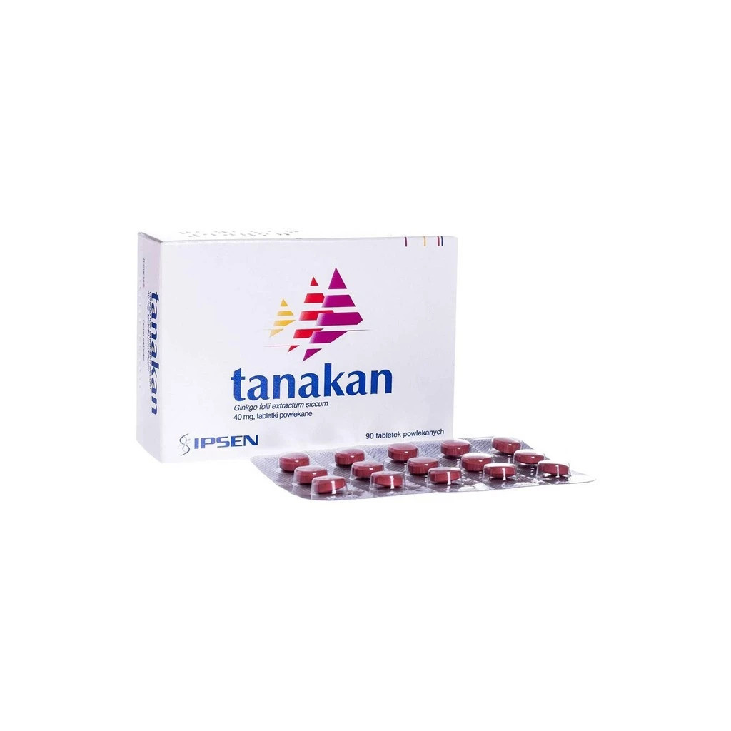 Tanakan 40mg X 90 Tablet Ginkgo Biloba Extract 100% ORIGINAL