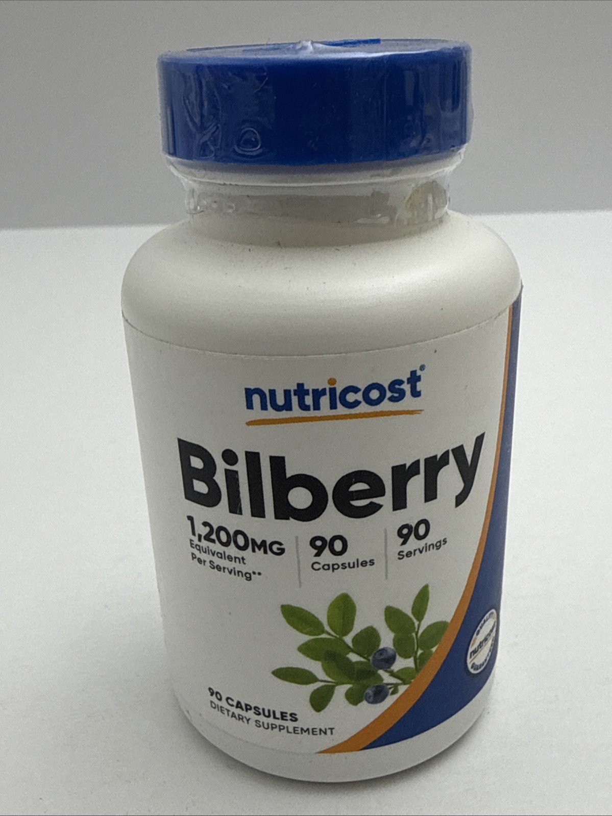 Nutricost Bilberry 90 Veg Caps – 1200MG Per Serving – EXP 11/2029