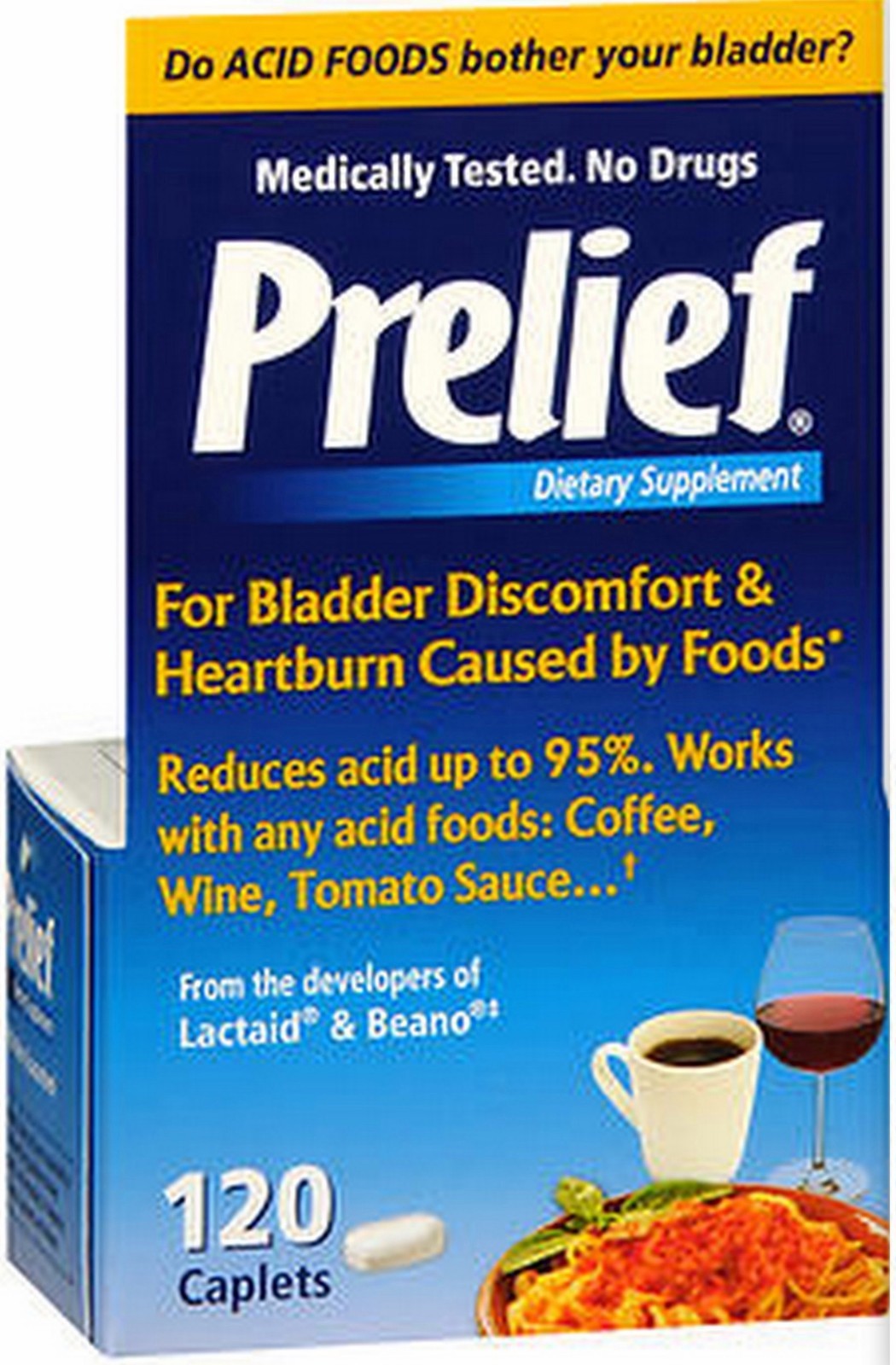 Prelief Dietary Supplement 120 ea PHARMACY FRESH ^