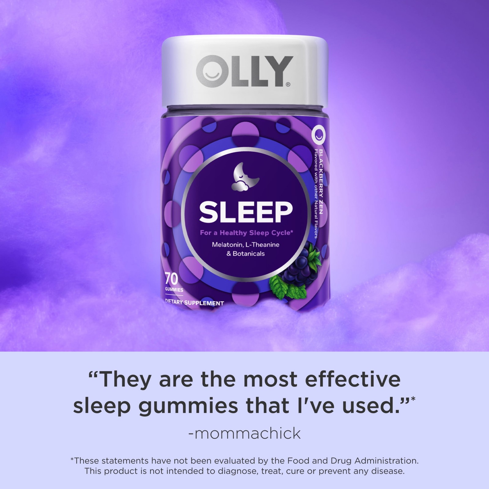 Restful Sleep Melatonin Gummies, 50 Ct