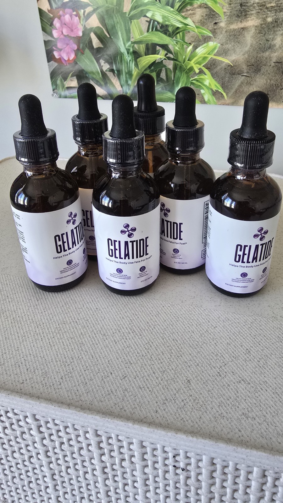 (5 Pack) Gelatide Drops Advanced Health & Fitness Vitamin Gela Tide 150 Servings