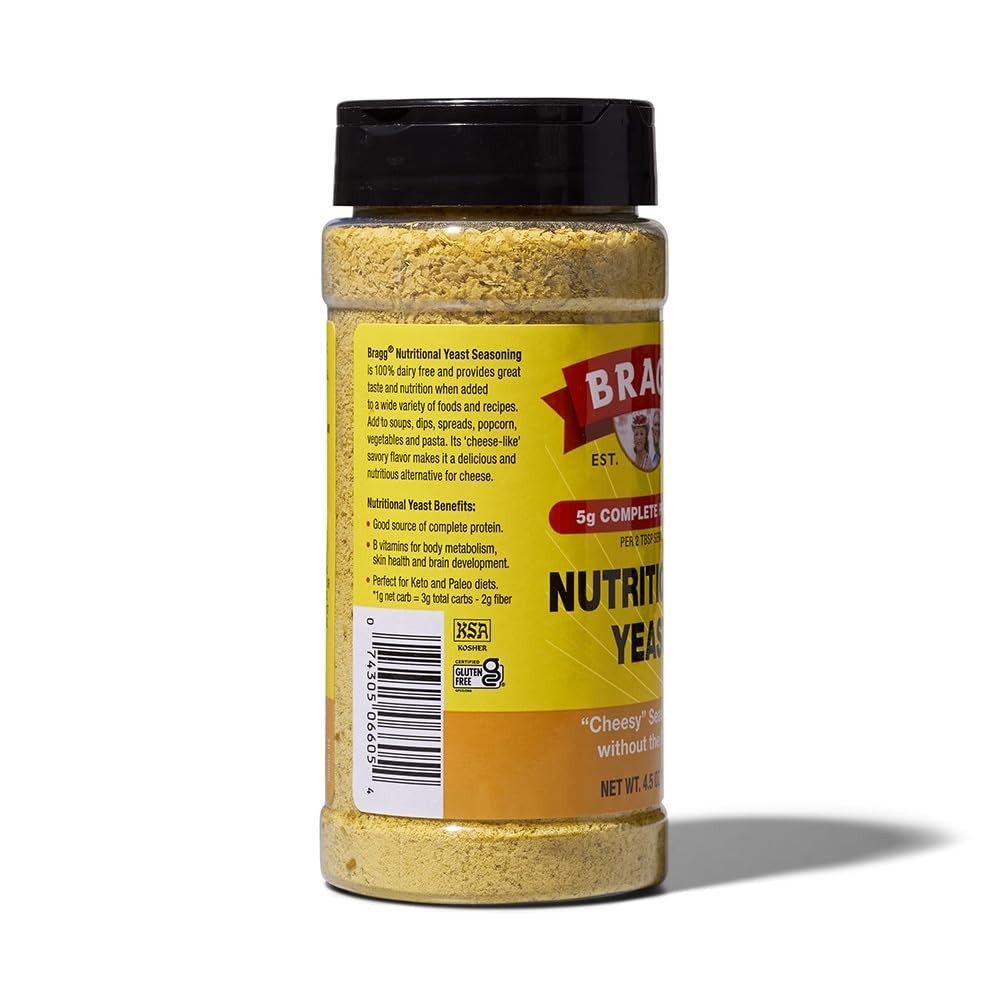 4.5oz Nutritional Yeast Seasoning with Shaker – Gluten-Free Delight