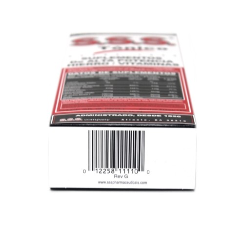 6 Pack S.S.S. Tonic Liquid 10 Oz Each