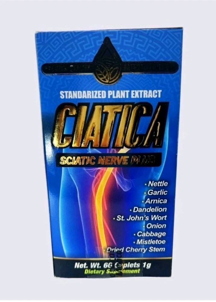 Natural de Mexico Ciatica Sciatic Nerve Plus 60 Caps