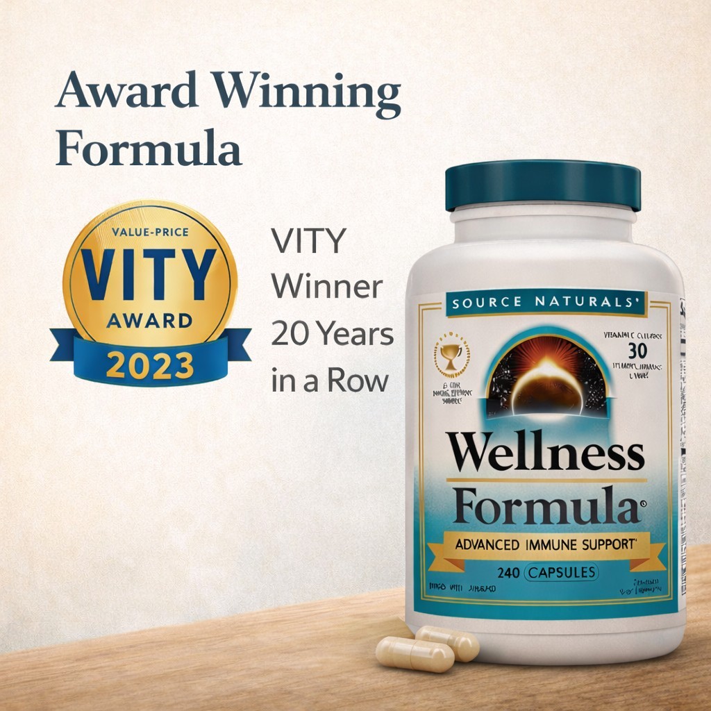 Source Naturals Wellness Formula Herbal Defense Complex – 240 Capsules