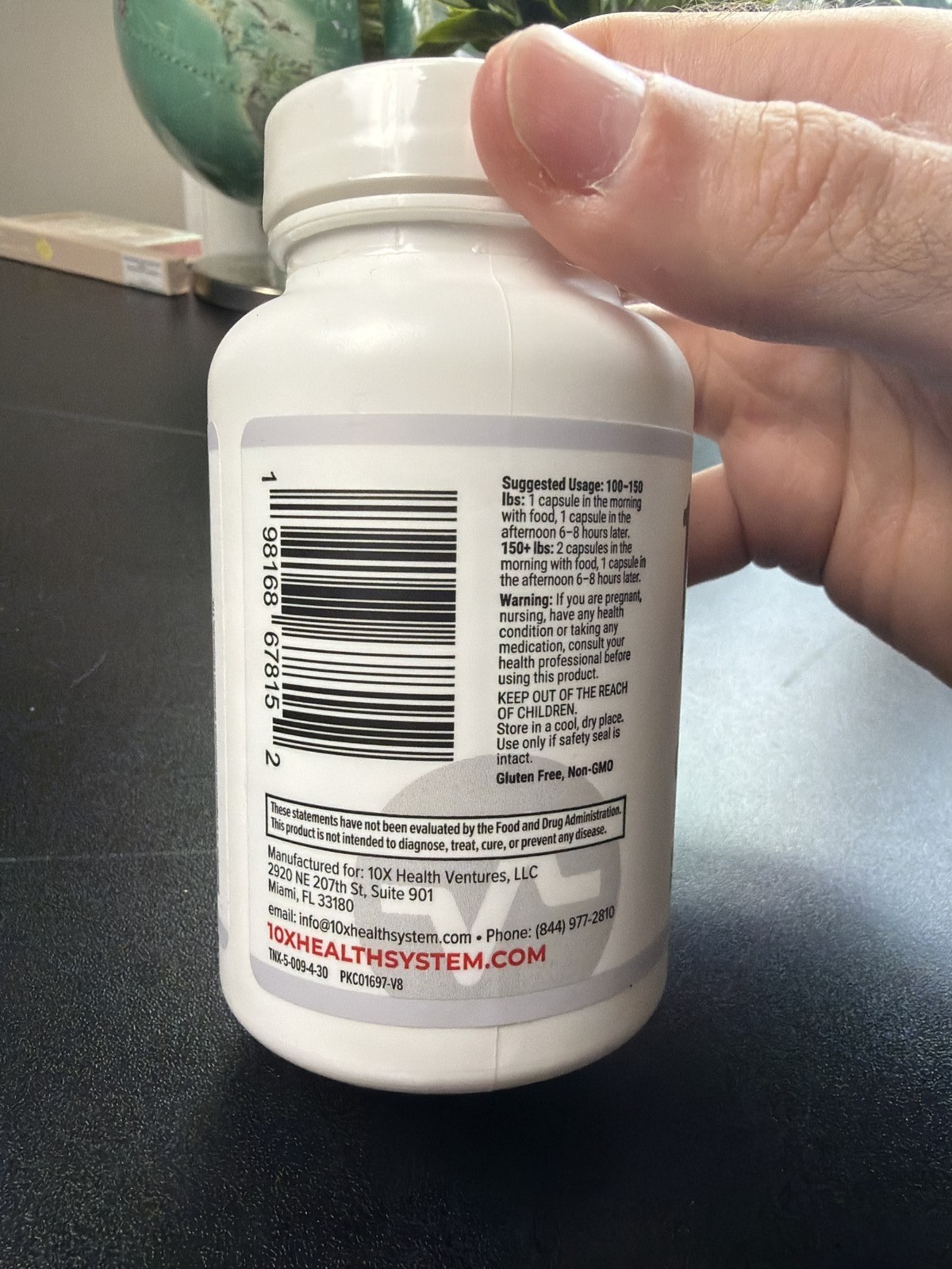 Health 10X Optimize Multivitamin 90 Capsules Dietary Supplement