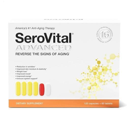 SeroVital Advanced Dietary Supplement 120 Capsules + 60 Tablets