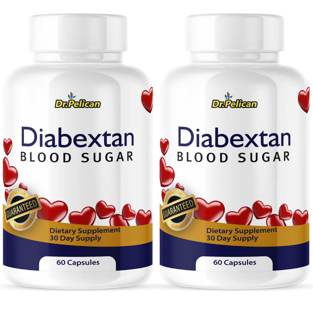 Diabextan- Blood Support- 2 Bottles- 120 Capsules