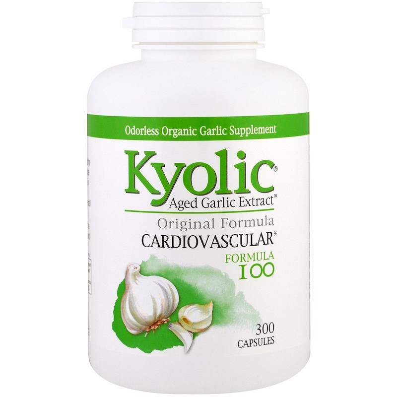 KYOLIC ODORLESS ORGANIC AGED GARLIC EXTRACT. 300 CAPSULES. EXP 12/2029