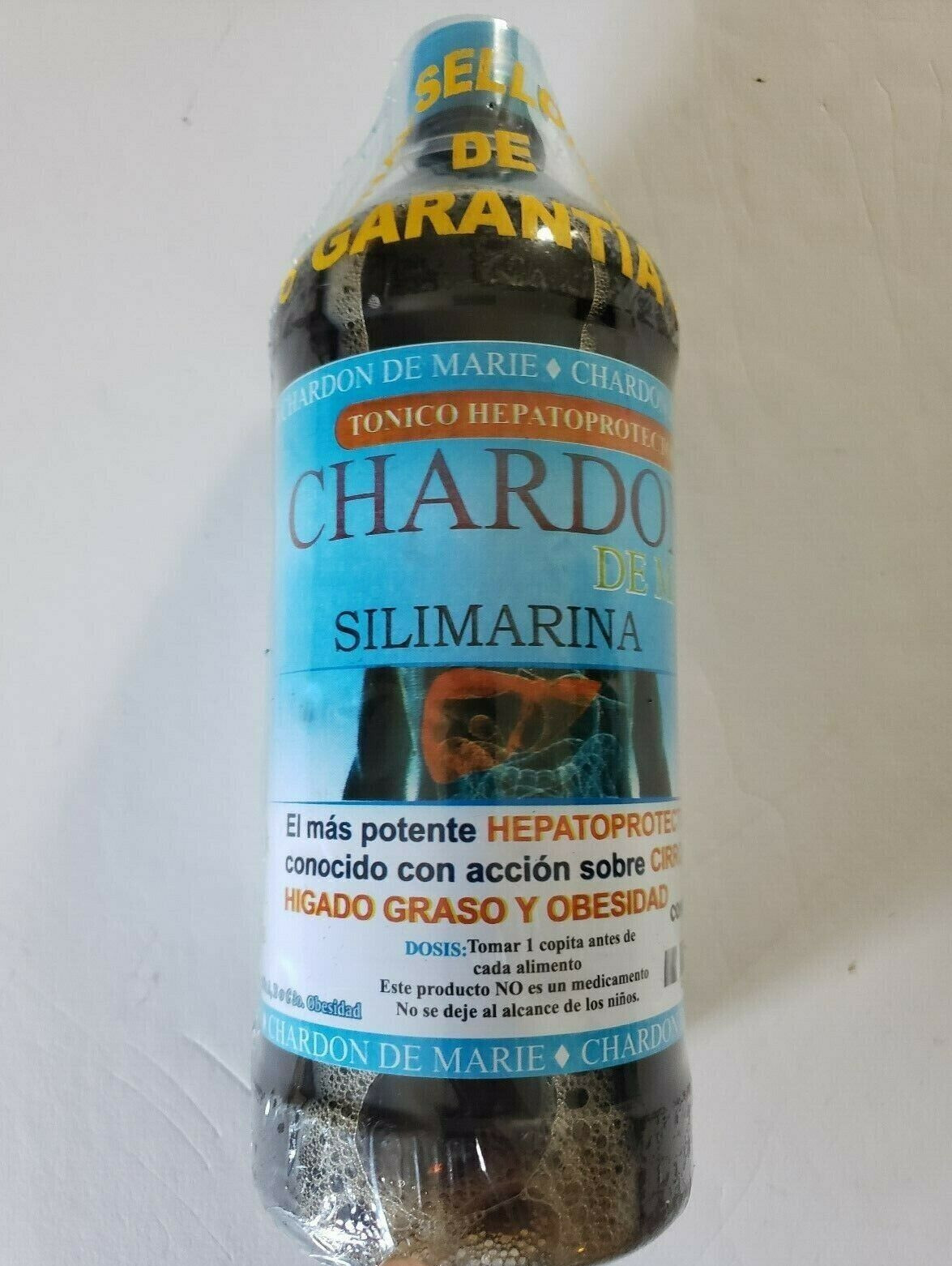 CHARDON DE MARIE Tonico / Potente / Tonic 100% Natural 1 litro
