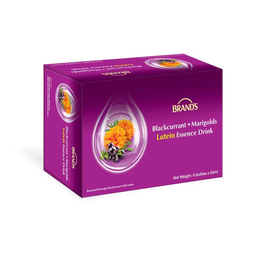 BRAND’S Blackcurrant + Marigolds & Lutein Essence 6 x 60ml