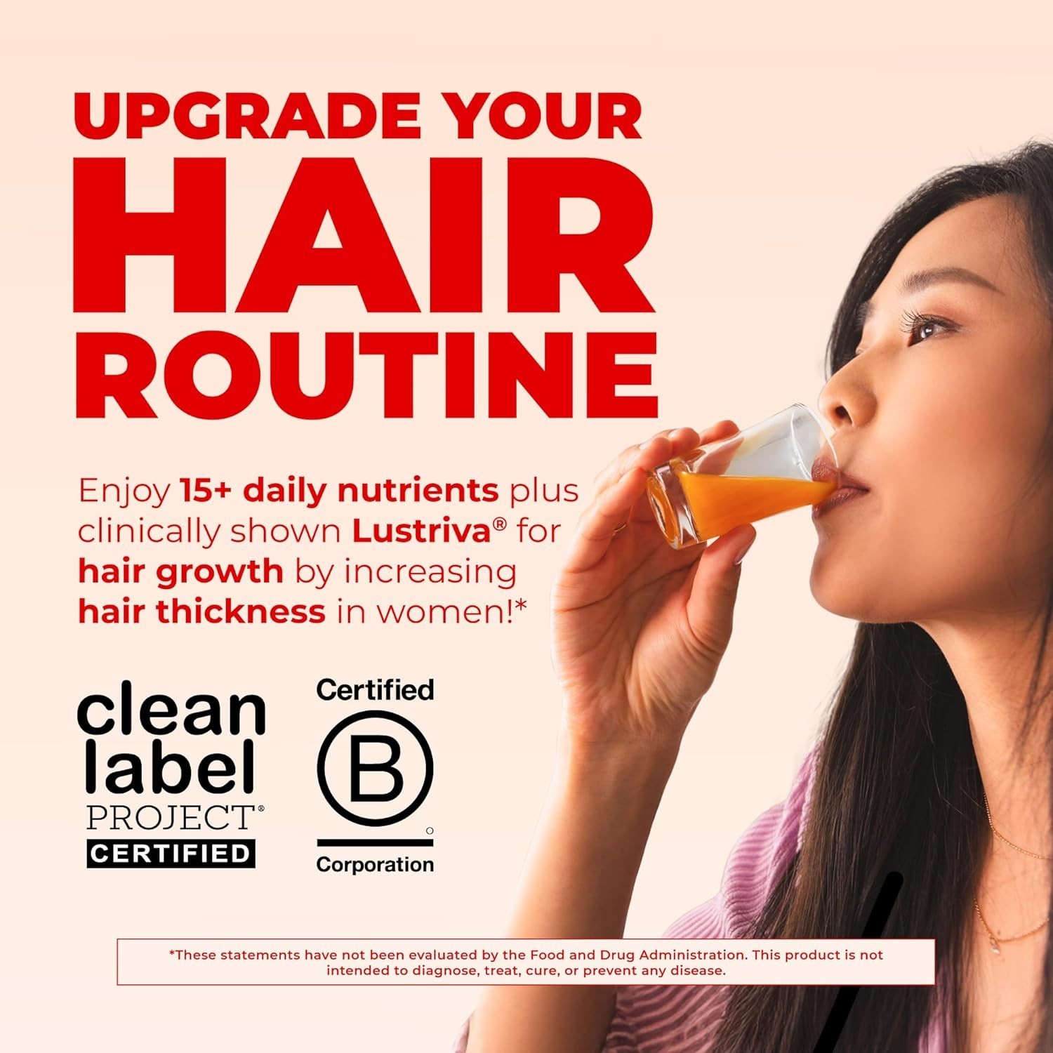 30 Fl Oz MaryRuth’s Multivitamin with Biotin for Fuller Hair & Skin Wellness