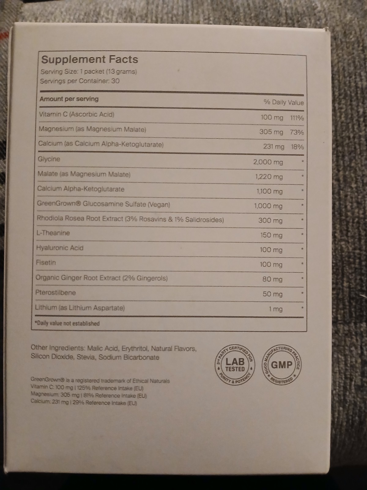 NOVOS Core Longevity Mix • Boost Energy & Youthful Skin • Target 12 Aging Causes