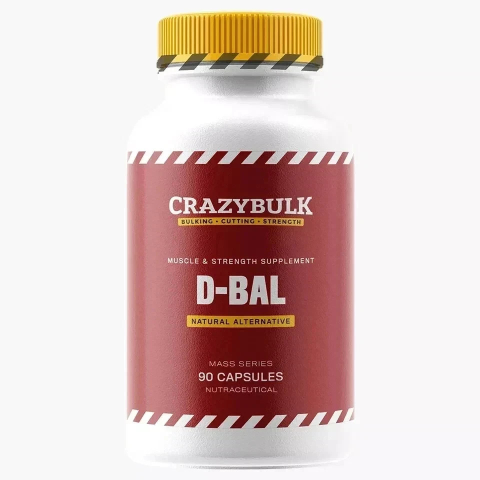 Best Supplement for Muscle Gains Crazy Bulk D BAL 90Capsules ( Free Shipping ).