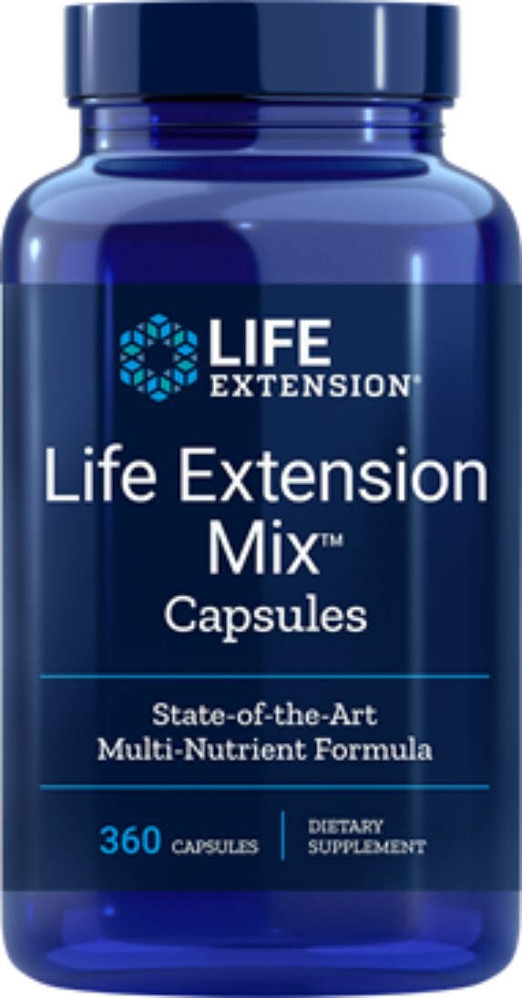 BEST PRICE! US SELLER! FRESH PRODUCT! Life Extension Mix Capsules THREE pack