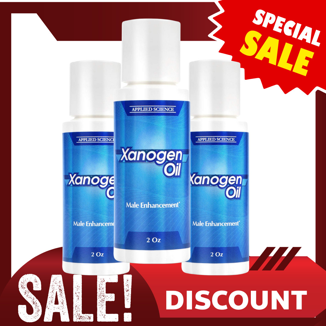 MEGA SALE!! Xanogen Oil – Topical Enhancement Oil – (2 oz each) 3Pack