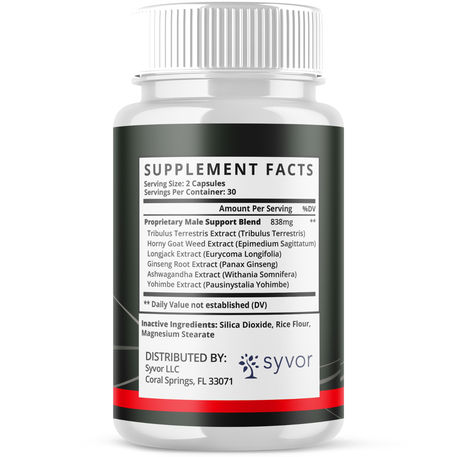 (1 Pack) Stamino X Advanced Male Pills StaminoX Formula Supplement 60 Capsules