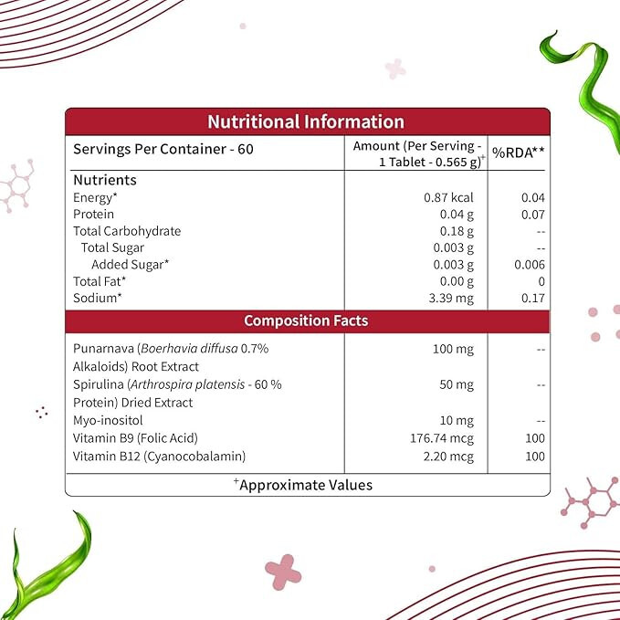 Neuherbs Plant-Based B12 Supplements For Men & Women 60 Tablets Brain Health