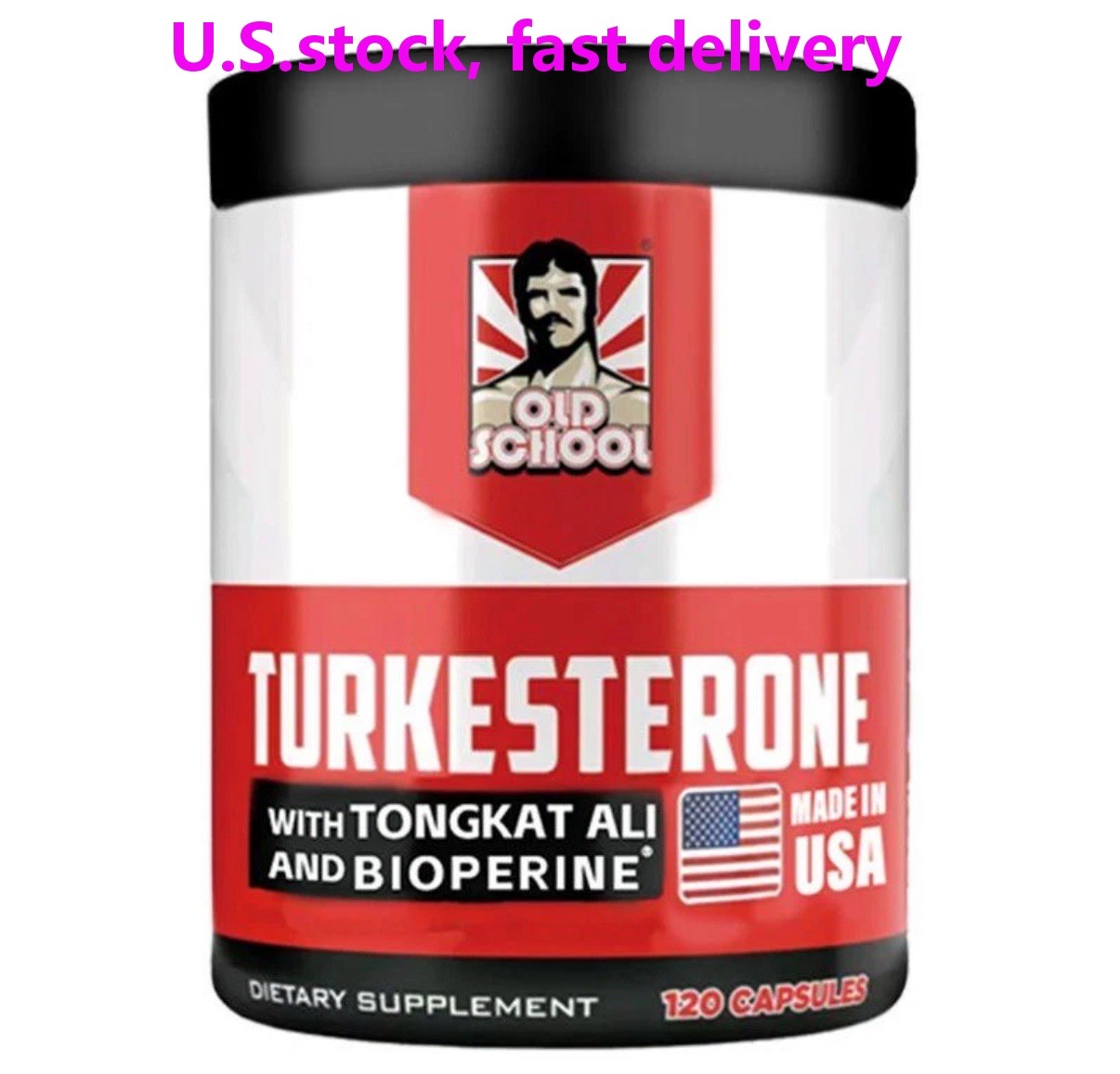 Turkesterone 1500mg – 120 Capsules, Non-GMO & Gluten-Free Supplement USA