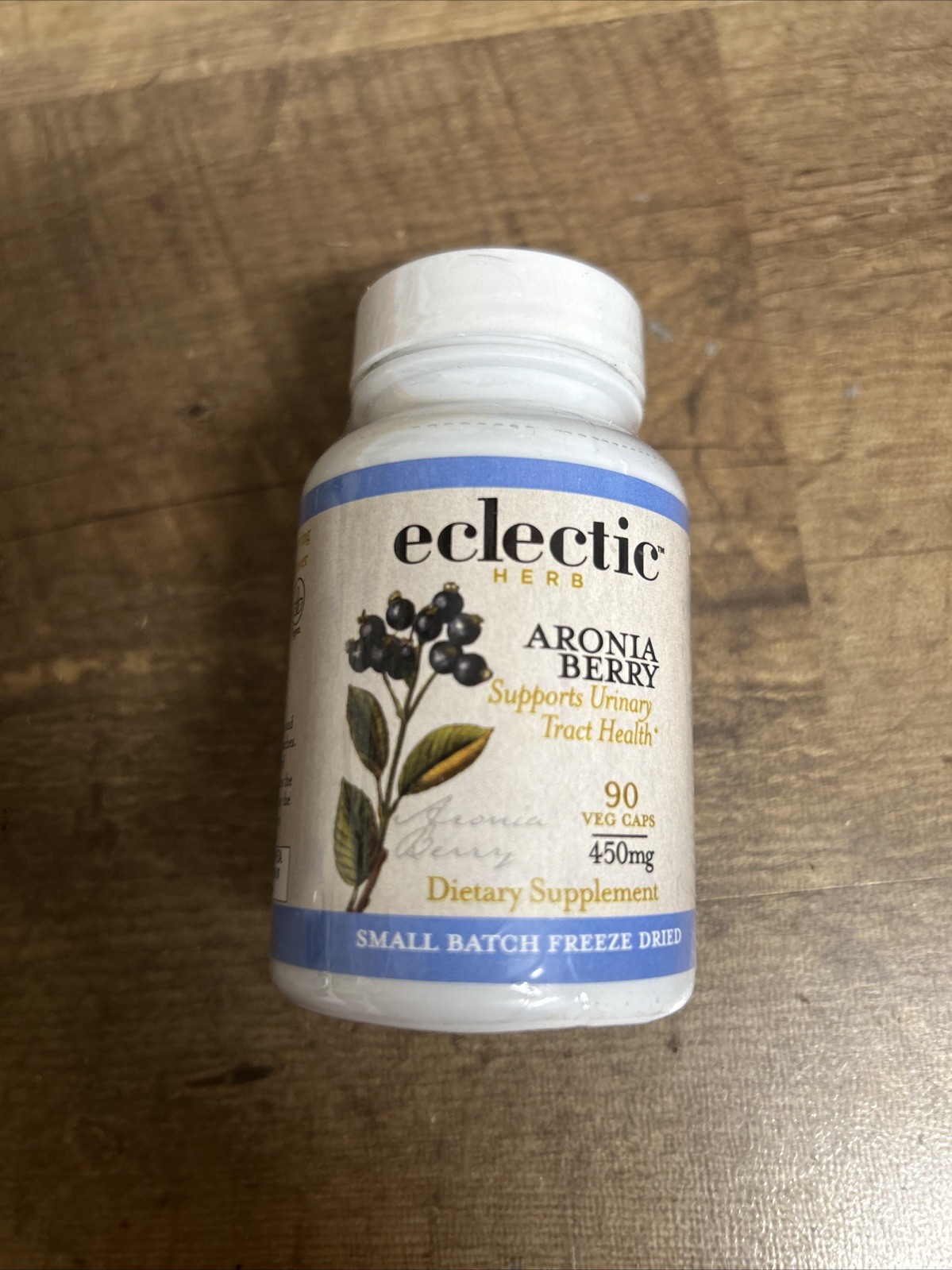 Aronia Berry 90 Veg Caps 450 Mg by Eclectic Herb