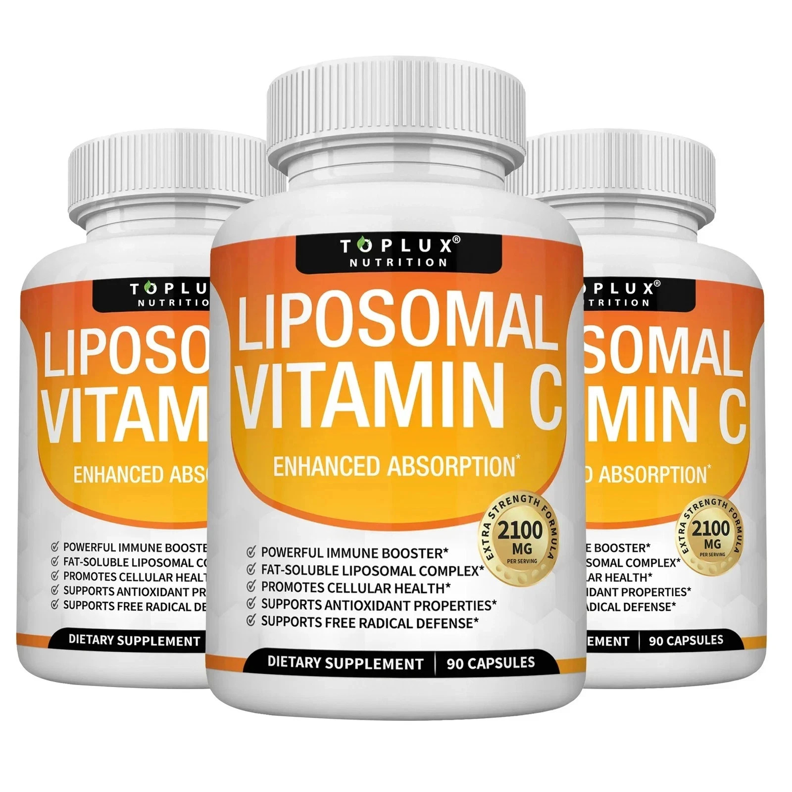 3 pack Liposomal Vitamin C 2100 Mg – Skin & Joints,Enhance Immunity