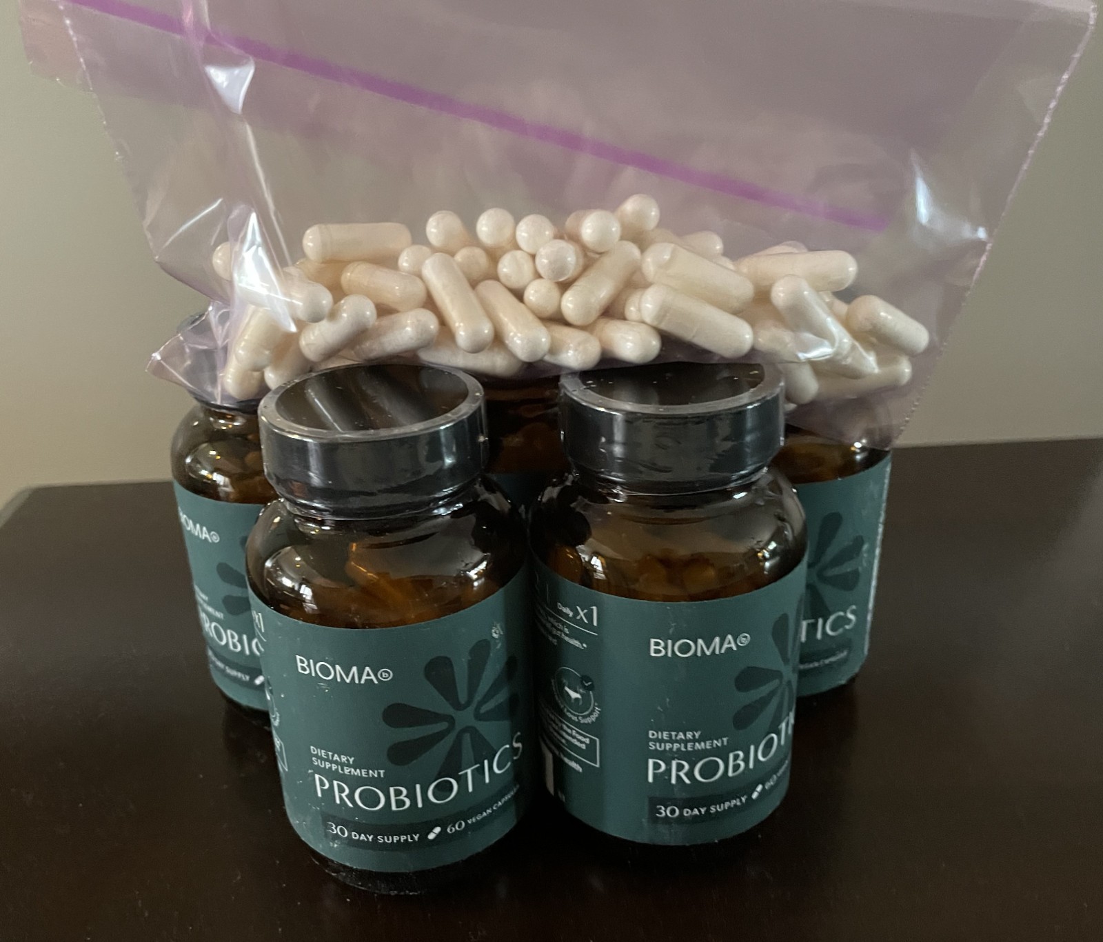 BIOMA Probiotics 60ct per bottle (6 bottles)