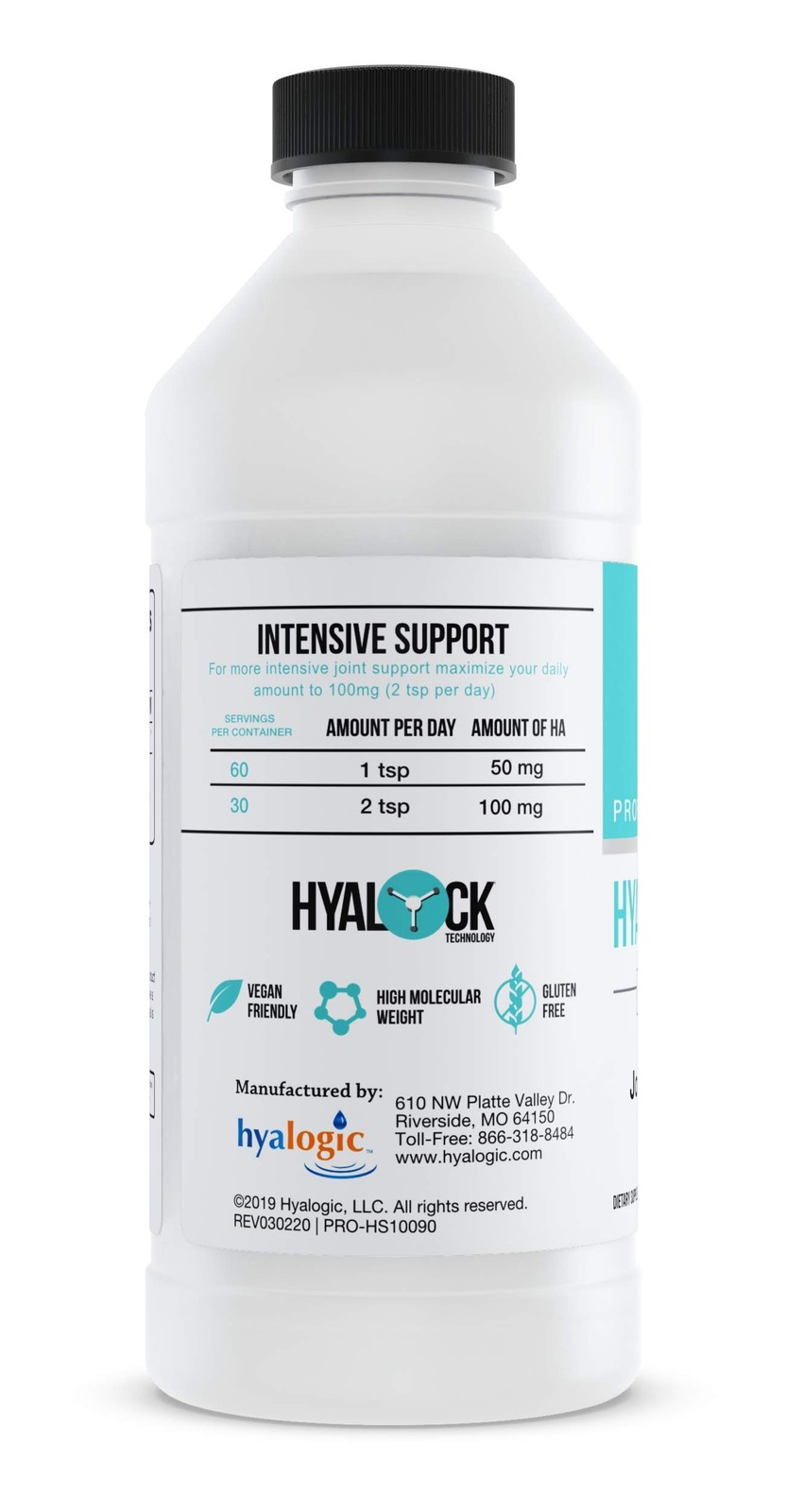 Professionals Series – Hyaluronic Acid Dietary Supplement, Whole Body…