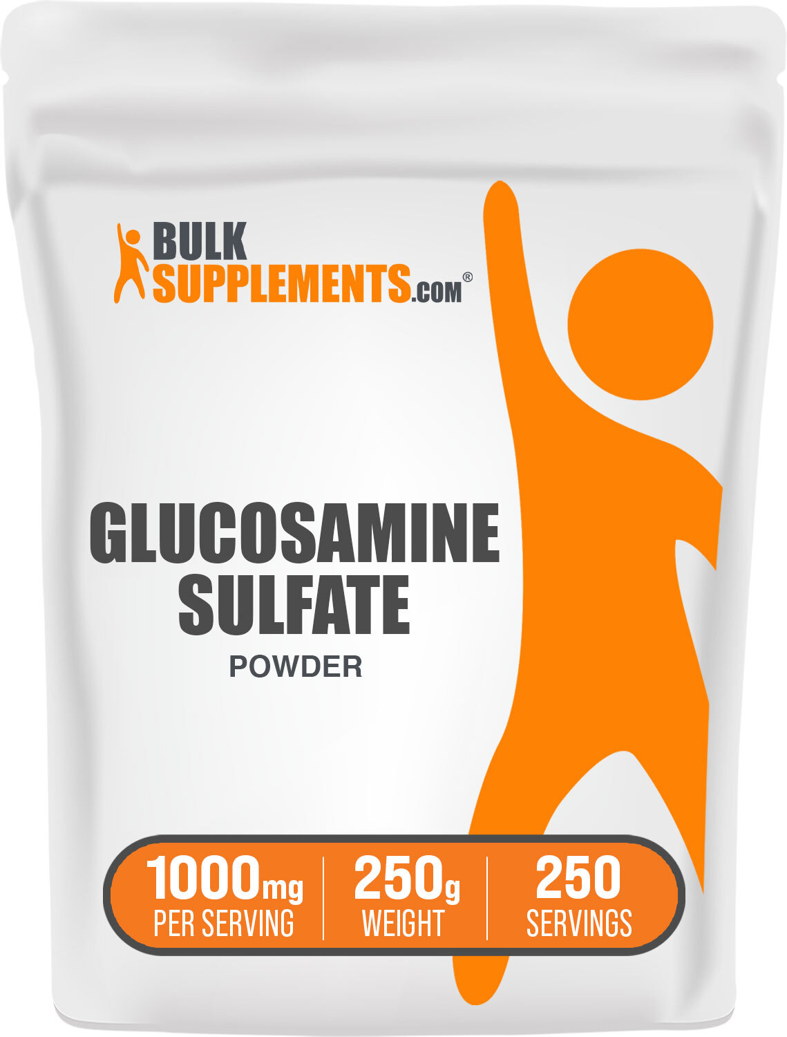 BulkSupplements Glucosamine Sulfate Powder – 1000mg Per Serving