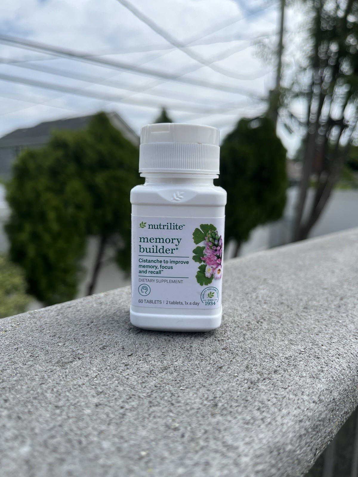 Nutrilite Memory Builder Improve Memory Focus Recall – 60 Tablets (EXP 06/2027)