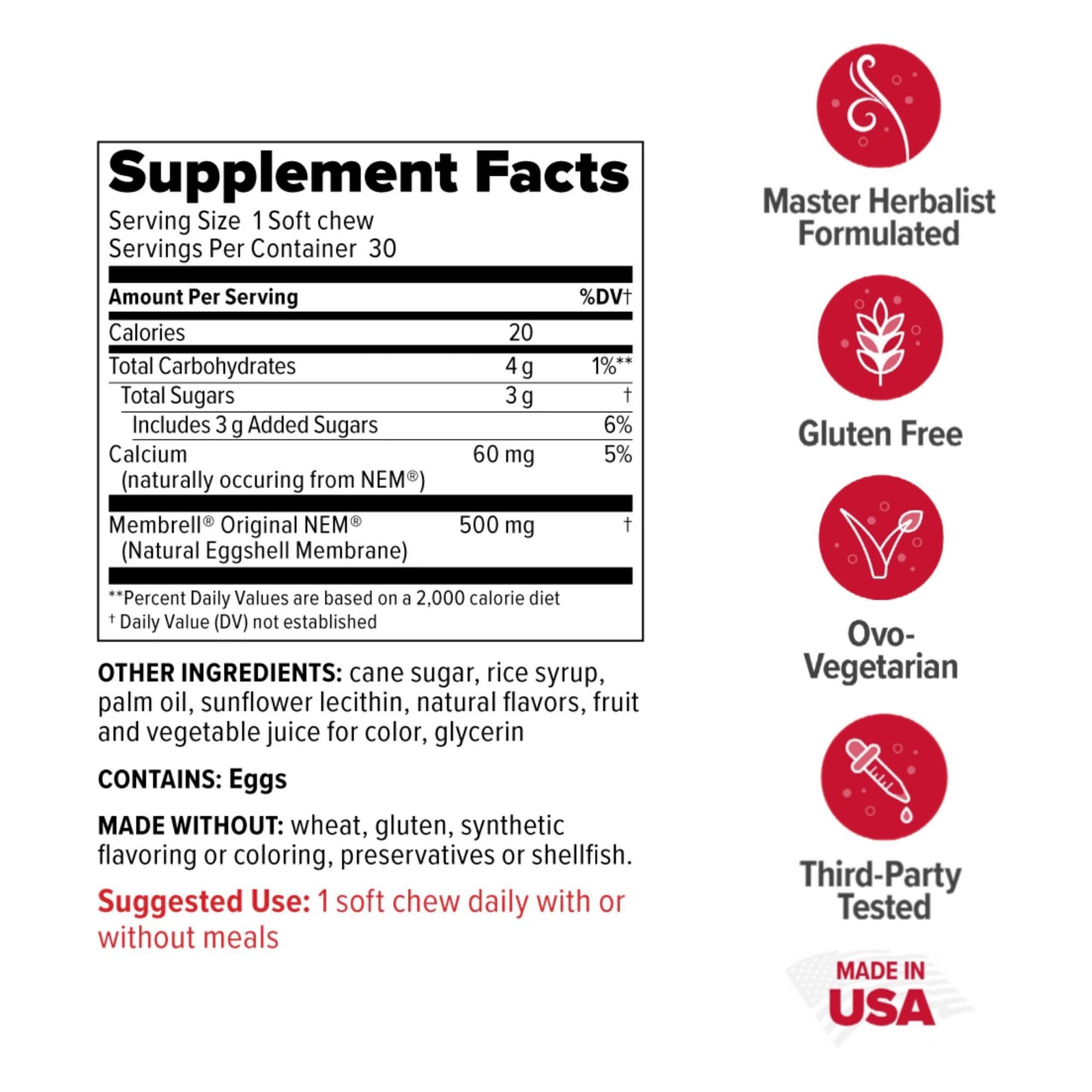 Redd Remedies, Joint Health Original, Helps Strengthen Connective Tissue and …