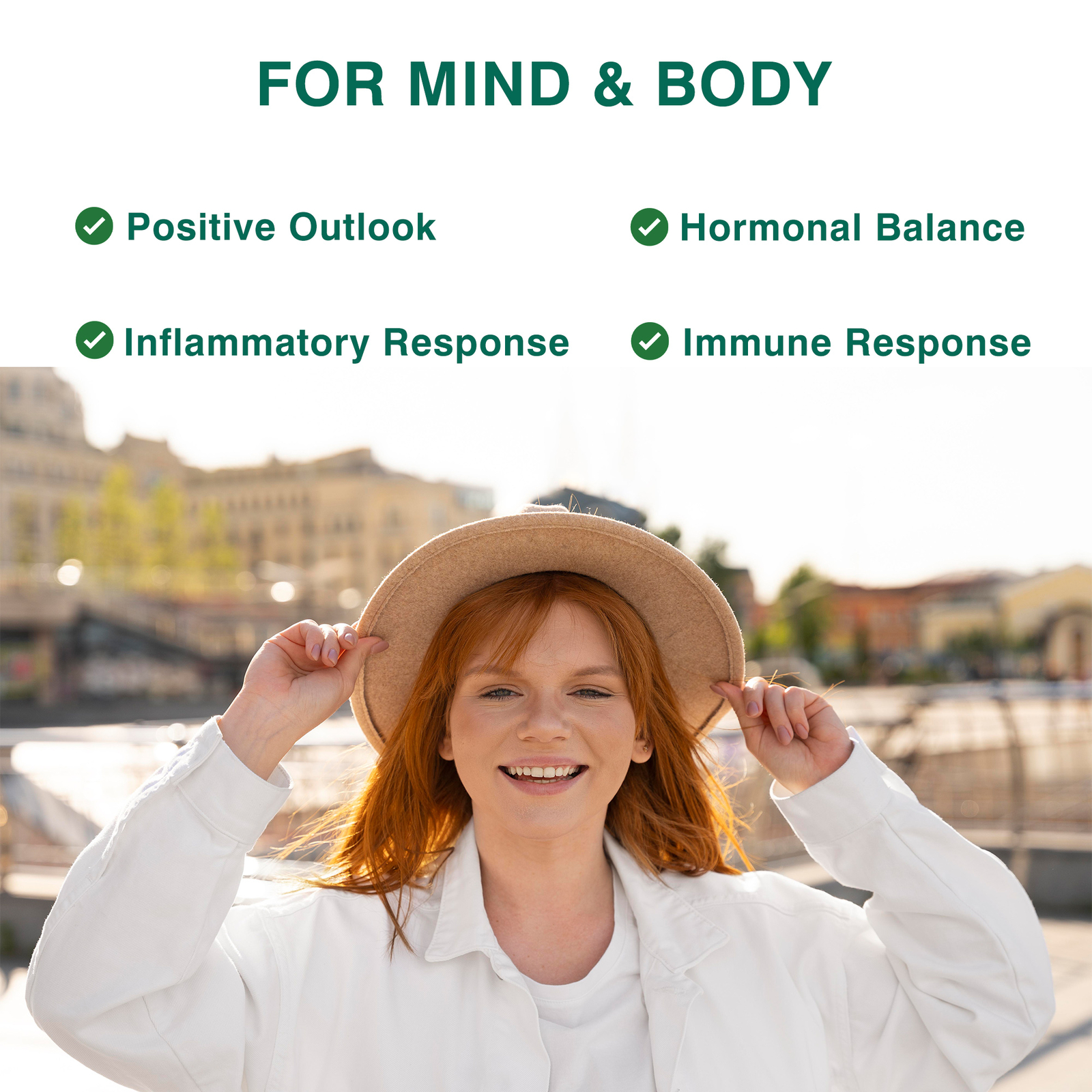 St Johns Wort Capsules 500mg – Stress & Anxiety, Good Mood Support – Non-GMO