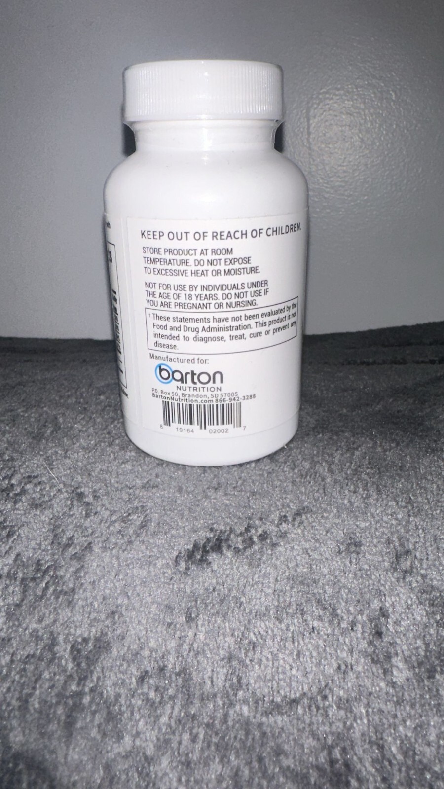 Barton Nutrition CinnaChroma Exp 03/26 Healthy Blood Glucose Metabolism 30 Caps