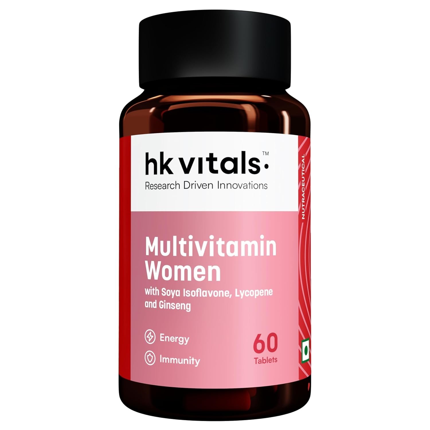 HK vitals Multivitamin For Women (60 Tablets) | With Zinc, Vitamin C & D