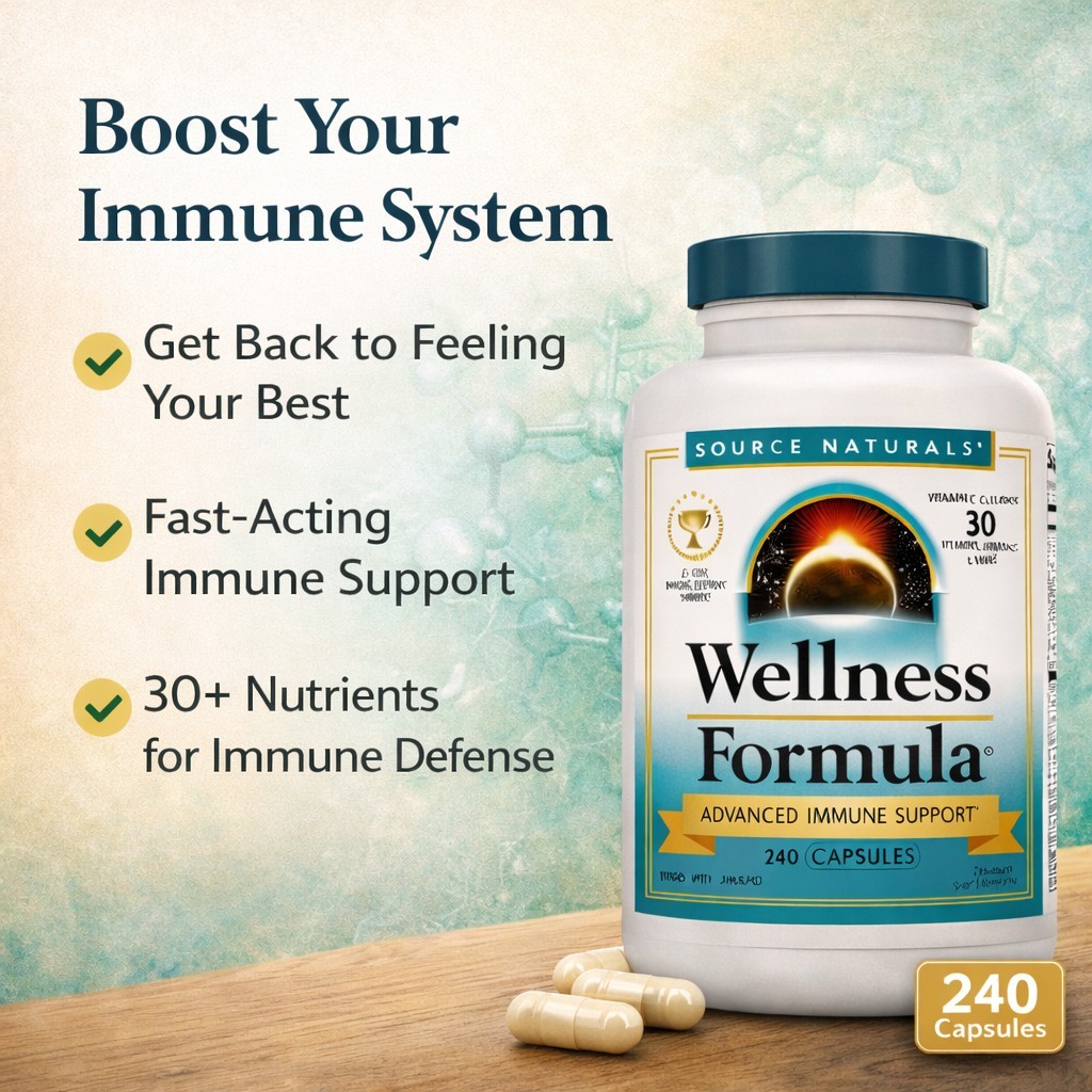 Source Naturals Wellness Formula Herbal Defense Complex – 240 Capsules