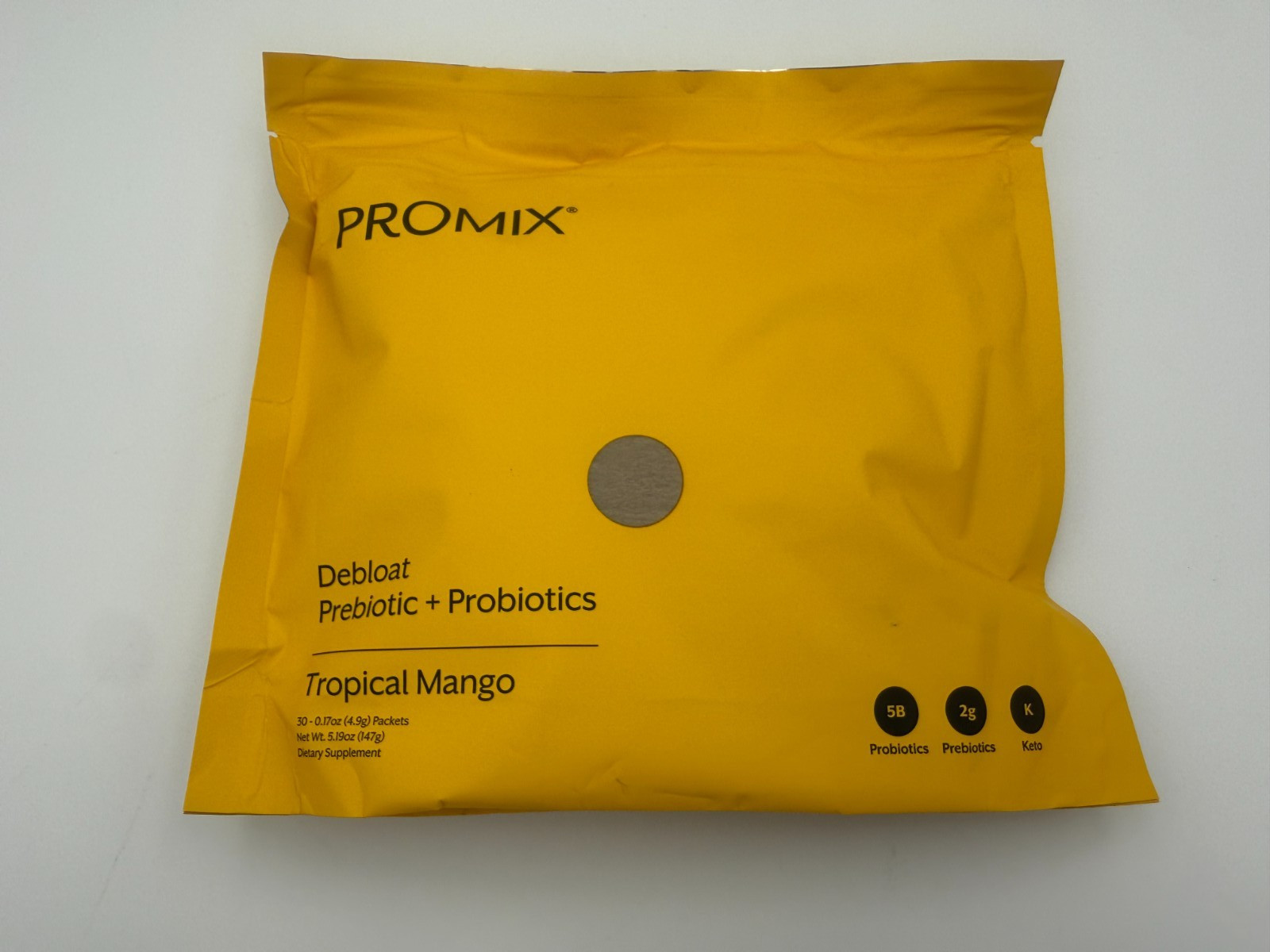 Promix Supplement Bundle: Debloat Pre/Probiotics Tropical Mango & Raw Greens + B