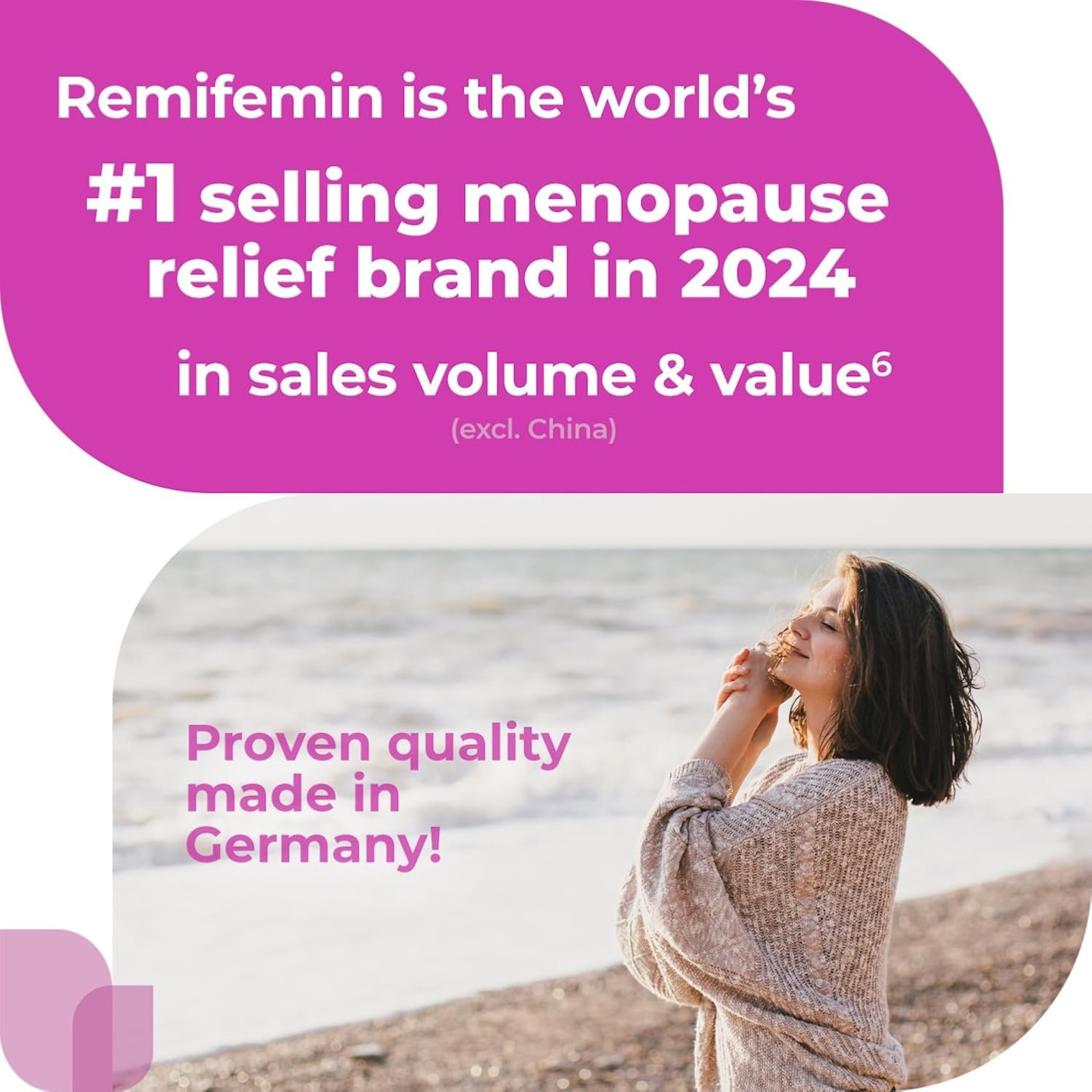 Remifemin Menopause Relief Estrogen-Free 120 Tablets