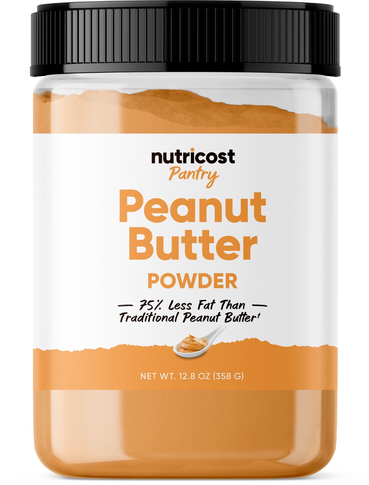Nutricost Peanut Butter Powder – No Sugar Added (12.6 oz) Non-GMO