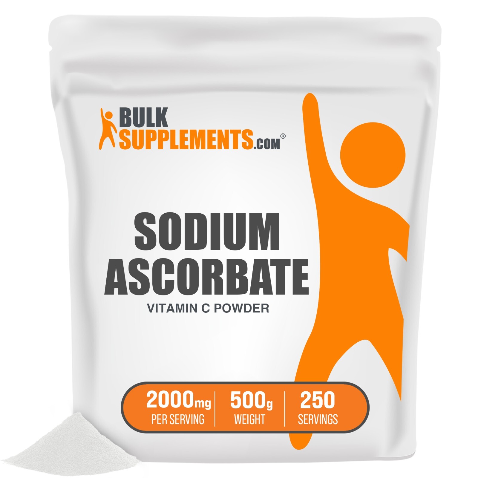 Bulksupplements Sodium Ascorbate (Vitamin C) Powder – Used for Immune Health