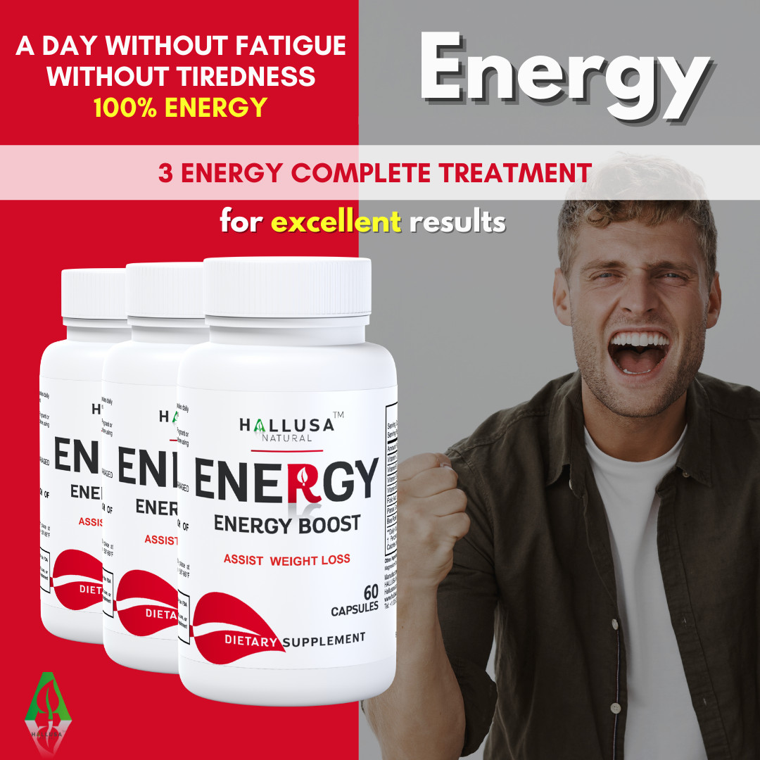 ENERGY – Enhance Vitality, Stamina & Mental Focus – Performance Booster – 60 Cap