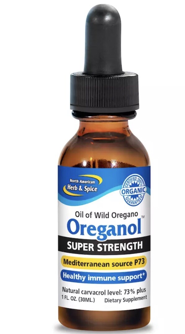 Oreganol Oil of Oregano P 73 Super Strength 1oz North American Herb & Spice