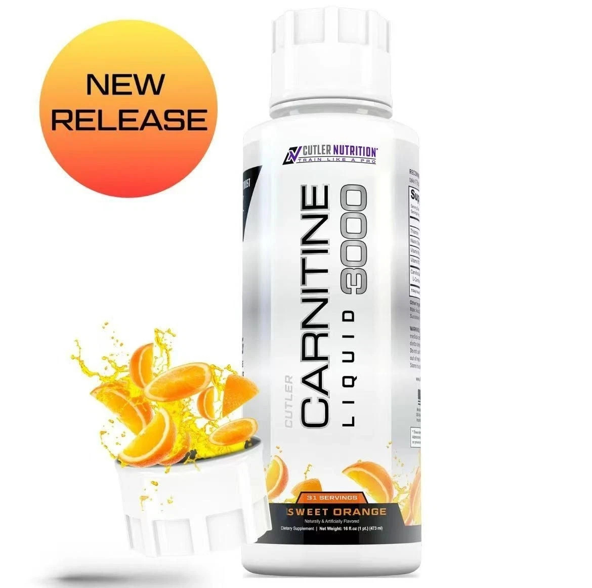 Cutler Nutrition 3 Pack Multi Flavor Carnitine Liquid 3000 Energy Sport Beverage