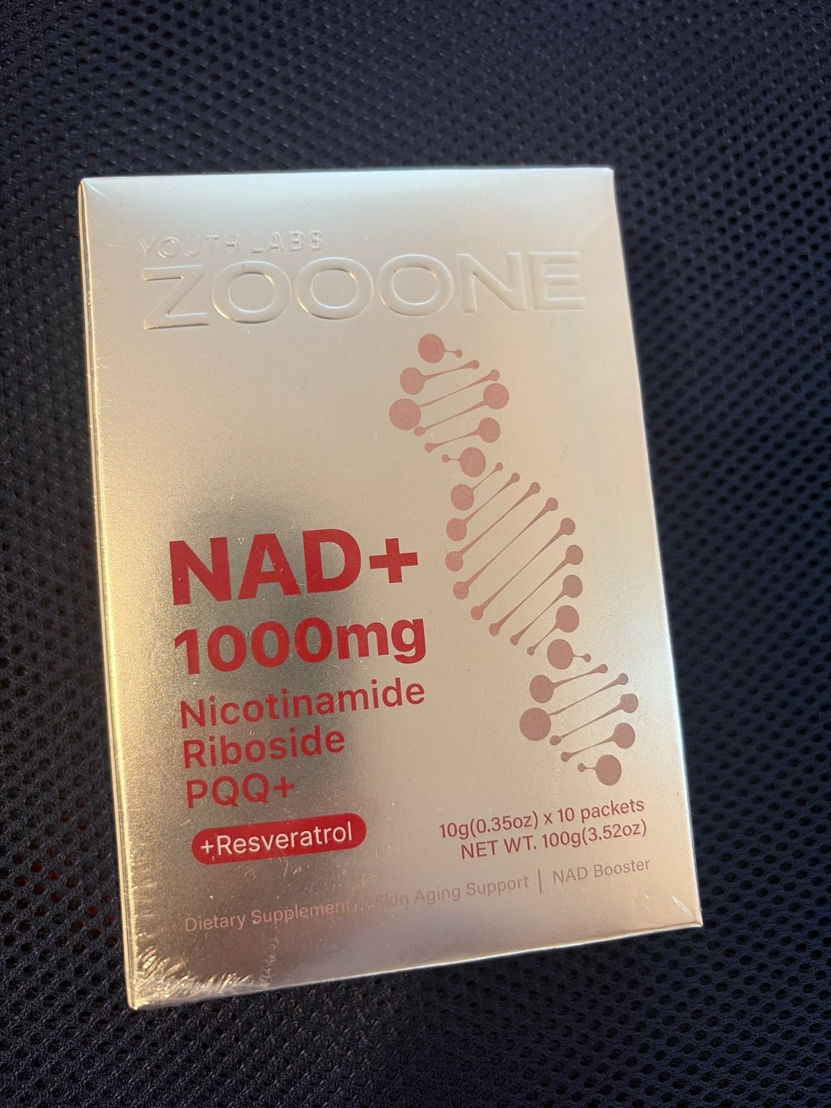 YOUTH LABS ZOOONE NAD+ 1000mg Supplement – Nicotinamide Riboside, PQQ+ & Resvera