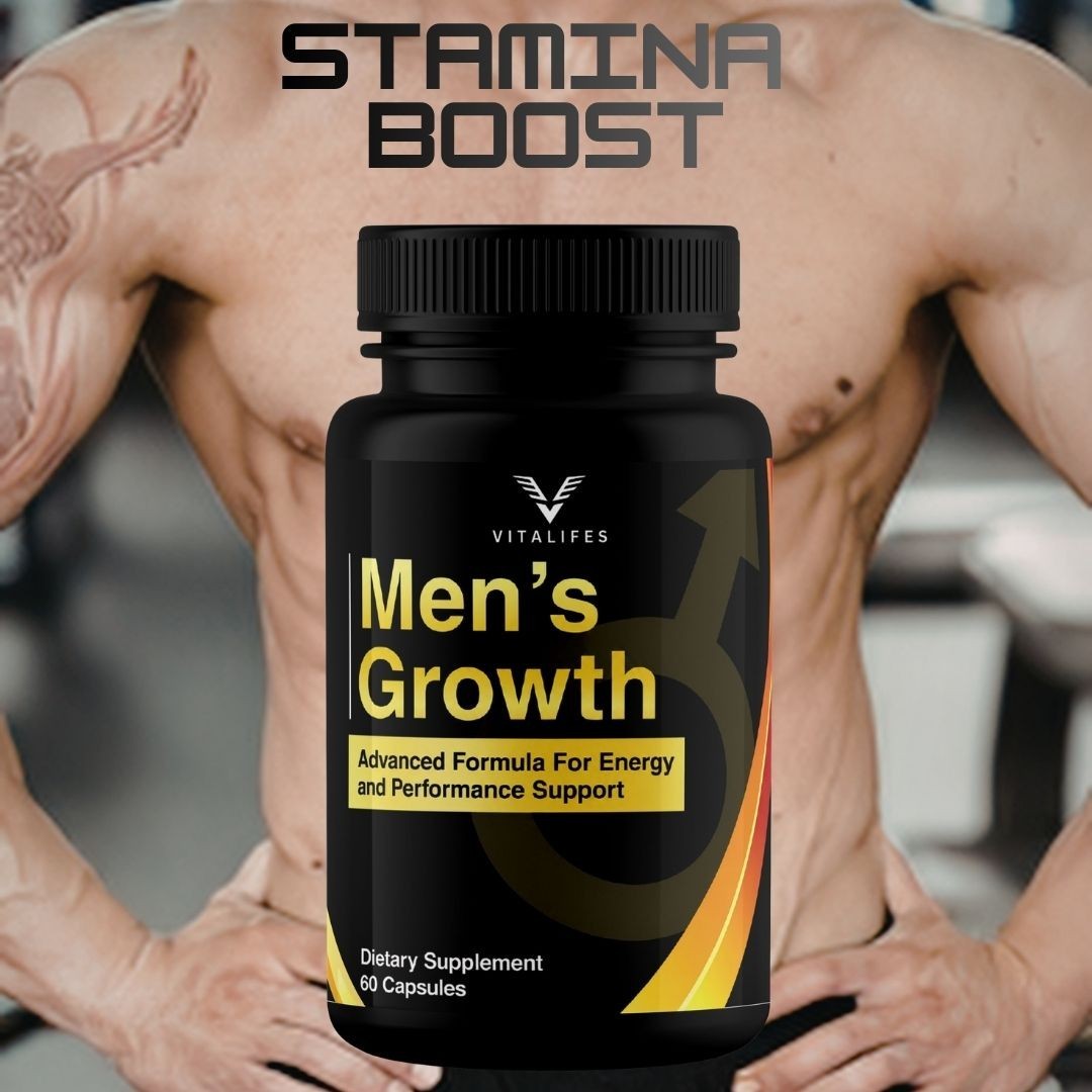 (1 Pack) Men’s Growth Advanced Male Support Supplement Men’s Growth 60 Capsules