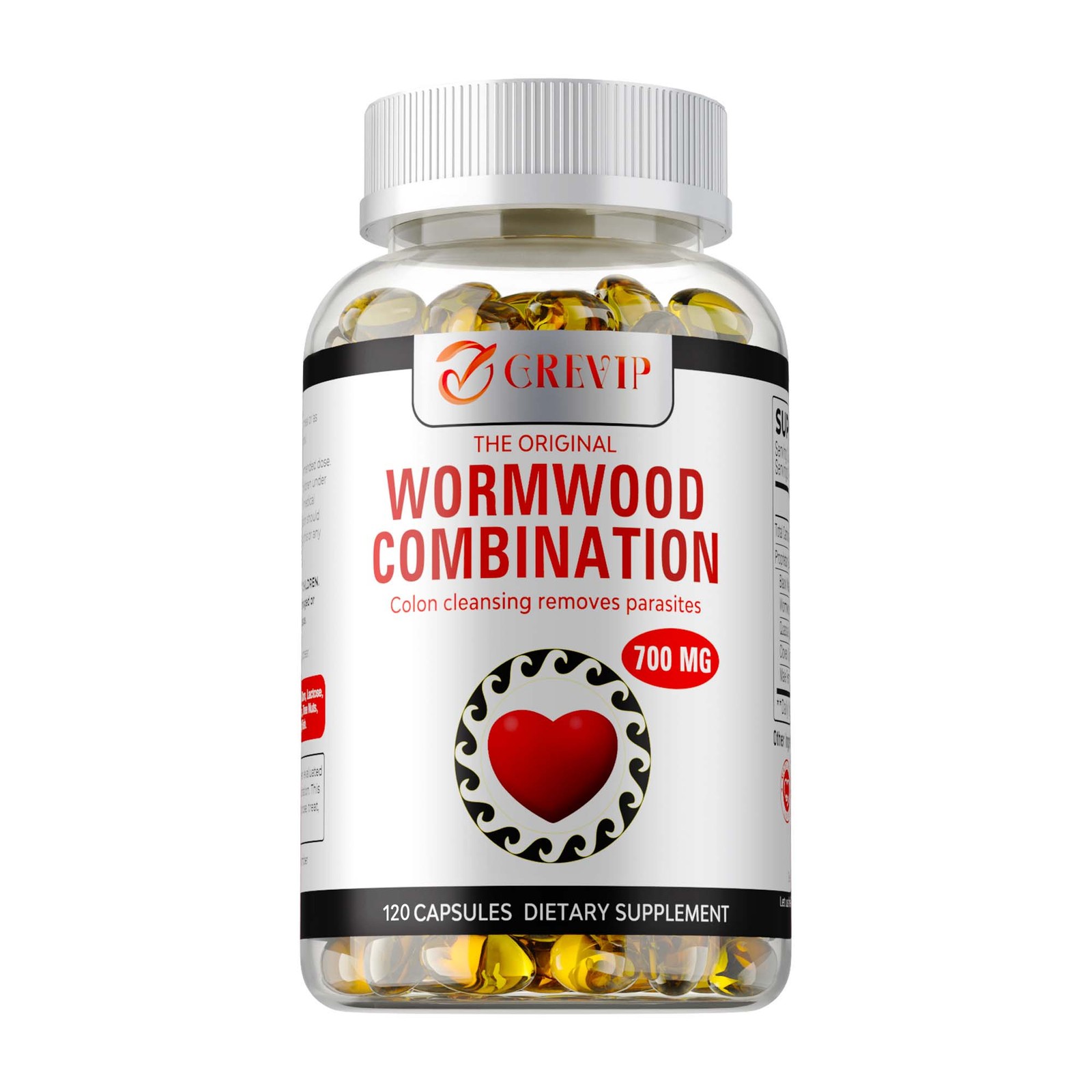 Wormwood Combination – Black Walnut, Cloves, Quassia – Intestine Cleanse & Detox